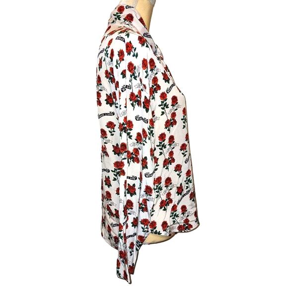 TR Sandro Paris Bessie Rose silk blouse - EUC - Picture 5 of 16